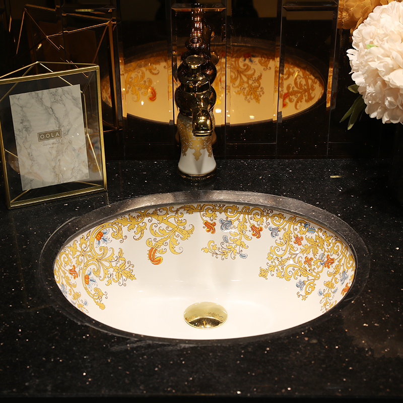 M letters birds undercounter toilet lavabo embedded ceramic oval large size basin is the basin that wash a face