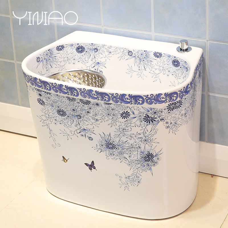 M letters birds ceramic wash mop pool mop pool large balcony palmer pool mop pool mop basin bathroom home