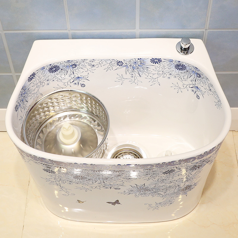 M letters birds ceramic wash mop pool mop pool large balcony palmer pool mop pool mop basin bathroom home