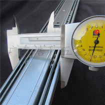 Foreign trade export 45mm width steel ball slide rail computer keyboard wardrobe locker special guide rail mute high load-bearing