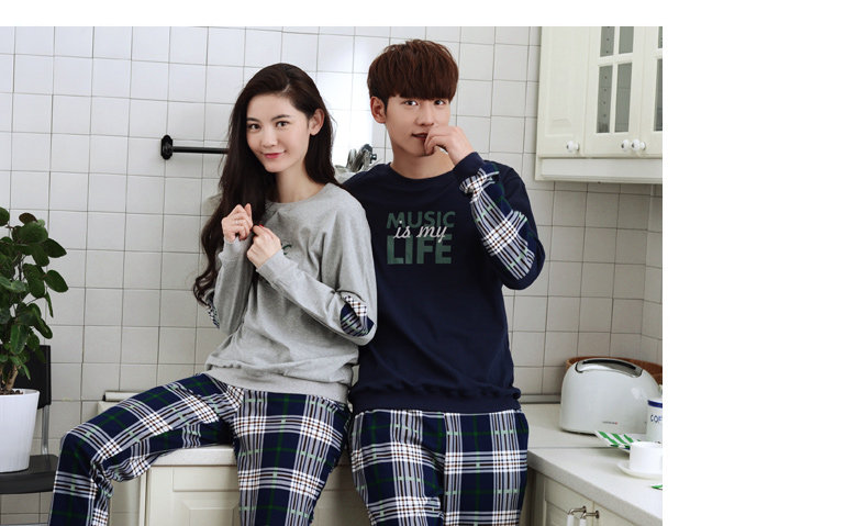 Pyjama mixte en Coton à manches longues - Ref 3005800 Image 10