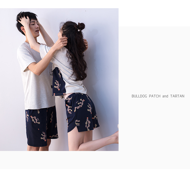 Pyjama mixte en Coton à manche courte - Ref 3006134 Image 13