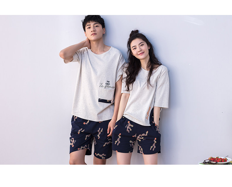 Pyjama mixte en Coton à manche courte - Ref 3006134 Image 16