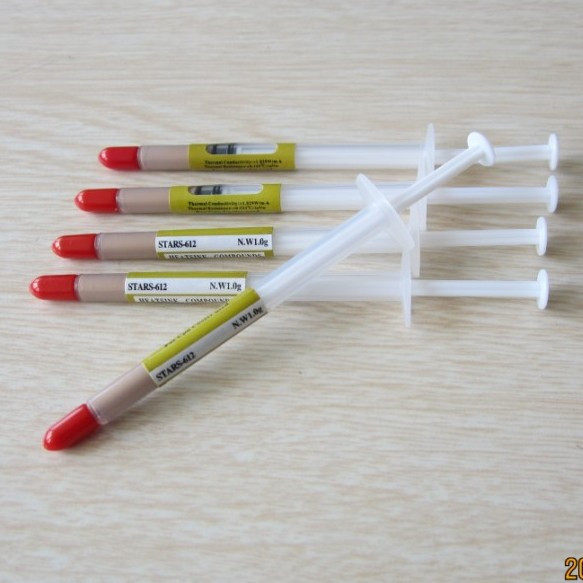 Bieneng Shida ST612 thermal paste containing gold thermal grease Heat dissipation silicone grease (net content 1g)Send scraper