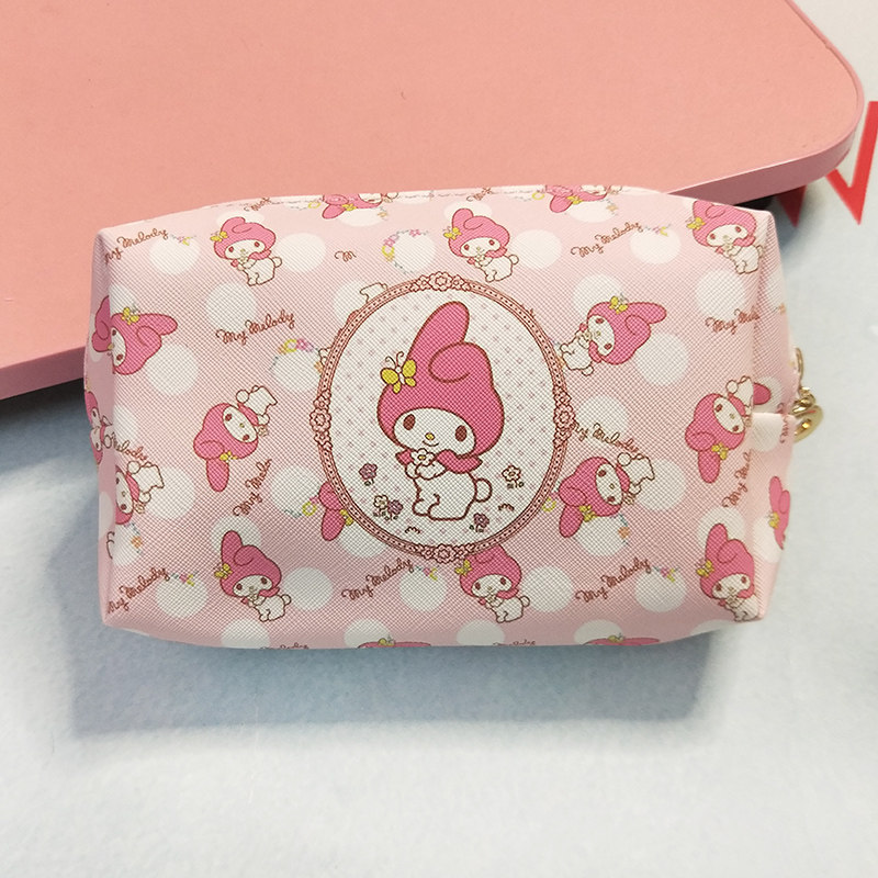 (Melody Cosmetic Bag)Foreign trade export goods Melody PU storage bag over 49 yuan