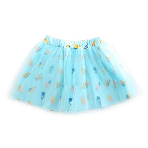 Хлопковая детская мини-юбка для девочек, юбка на девочку, мультяшный весенний наряд маленькой принцессы
