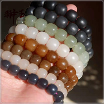 Chongyu Hetian Jade sugar smoke purple lotus root powder old bead hand string special shot to make up for the difference