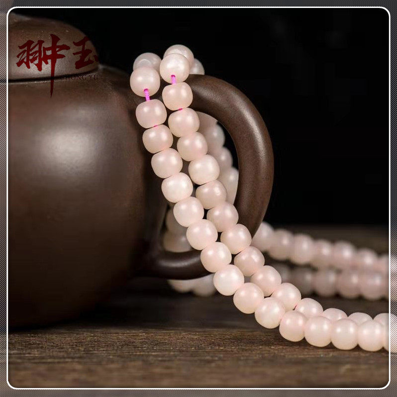 "Chong Yu and Tian Yu" lotus root starch old beads 108 beads refined Buddha hanging in multiple circles