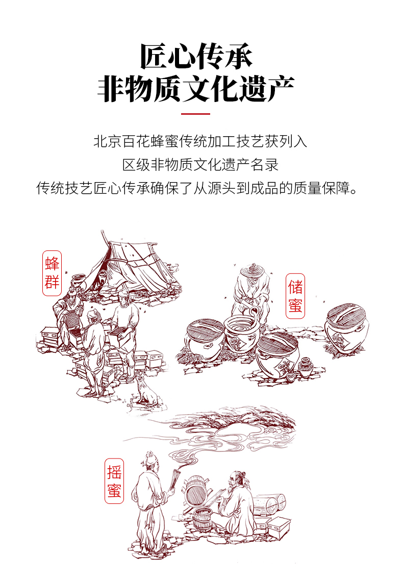 中华老字号：415g 百花牌 多花蜂蜜 挤压瓶装 14.9元包邮 值值值-买手聚集的地方