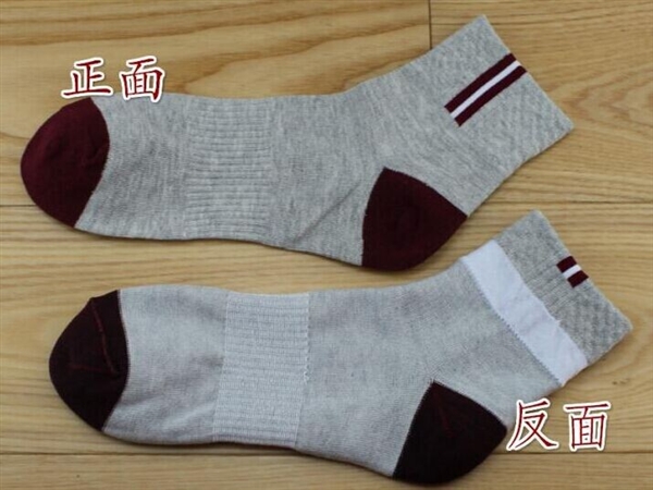Chạy bằng vải cotton thoáng khí vớ nam vớ thể thao vớ ngoài trời đi bộ vớ vớ bóng rổ mùa thu và mùa đông dày tất adidas