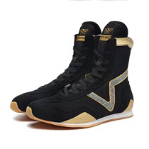 2021 boxing sports shoes fighting training sports shoes breathable non-slip wear-resistant anti-collision design 39-48