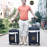 Универсальный чемодан на колесиках, коробка для путешествий, сумка через плечо, 24 дюймов, 20 дюймов, ткань оксфорд