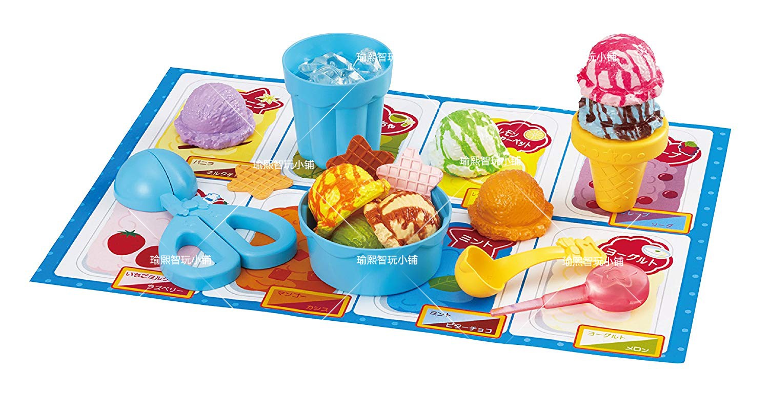 Japan imported PILOT puzzle color changing toy gift magic afternoon tea sushi ice cream ramen gem box