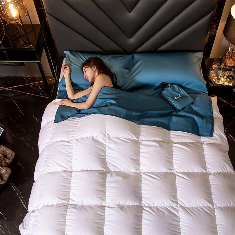 Business Trip Hotel Sepal Sleeping Bag 60 Pure Cotton Travel Travel Bed Linen Single Double Room Portable sleeping Bag