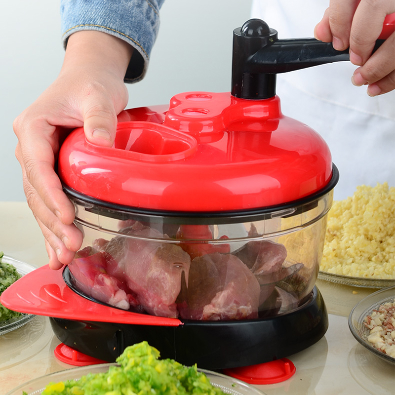Meat grinder Manual Water dumplings Home multifunction Small old style Sausage Chopped vegetables Hand agitators Meat Filling