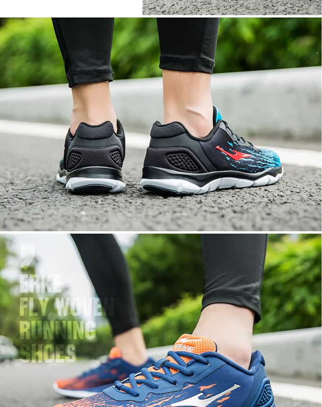 Hongxing Erke sneakers nam 2018 mùa hè mới nhẹ thở toàn diện đào tạo giày của nam giới trong nhà tập thể dục giày