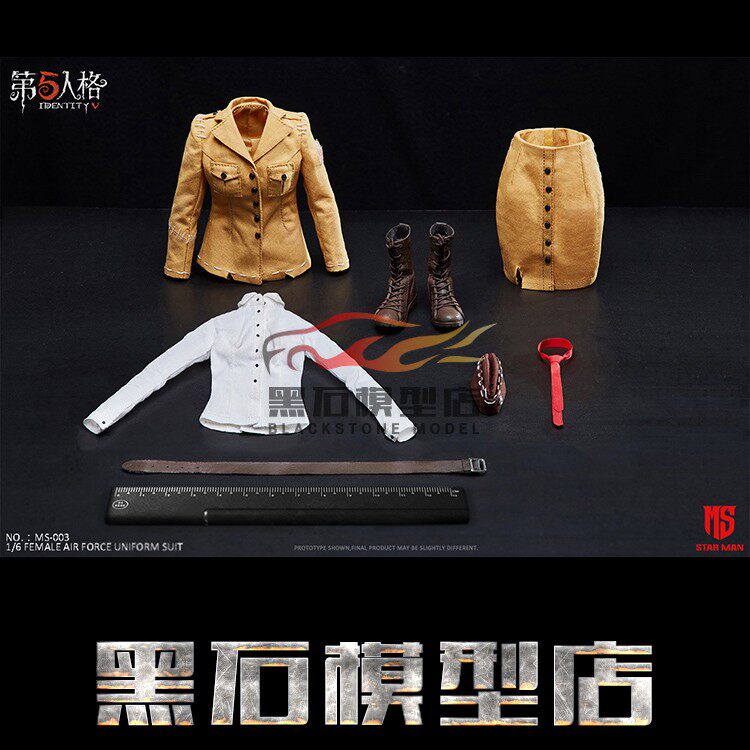 Star Marvel STAR MAN MS-003 004 Fifth personality Women Air Force Uniform Beauty Head Sculpture Female