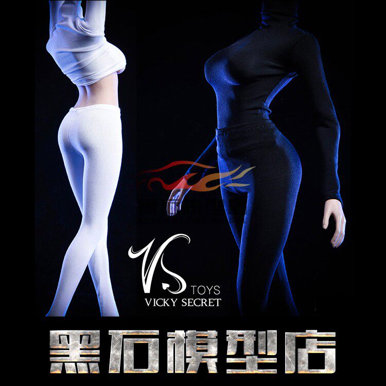 VSTOYS 1 6 female soldiers with tight fit tight pants Autumn clothes Subway suit suitable for coated rubber female body spot