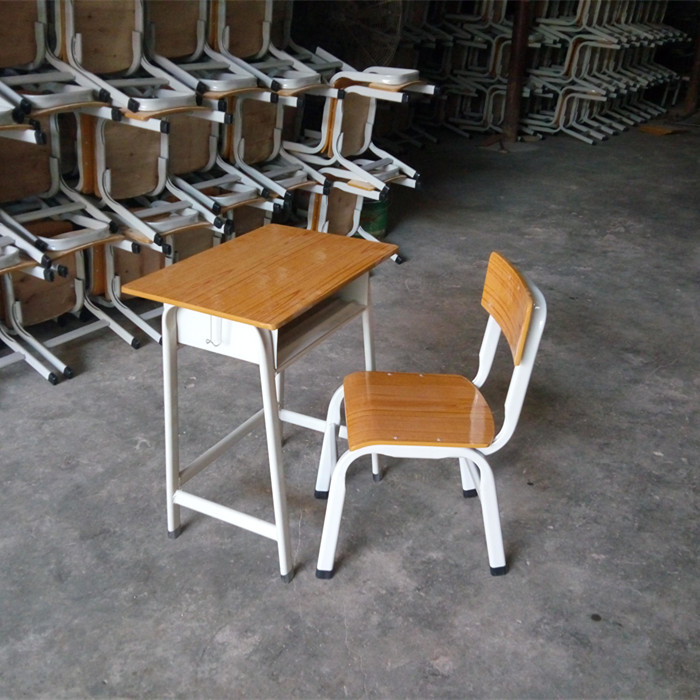 Student class table and chairs High and small school desks Training Tutorial Coaching Class Children Study Desk Desk Manufacturer Direct