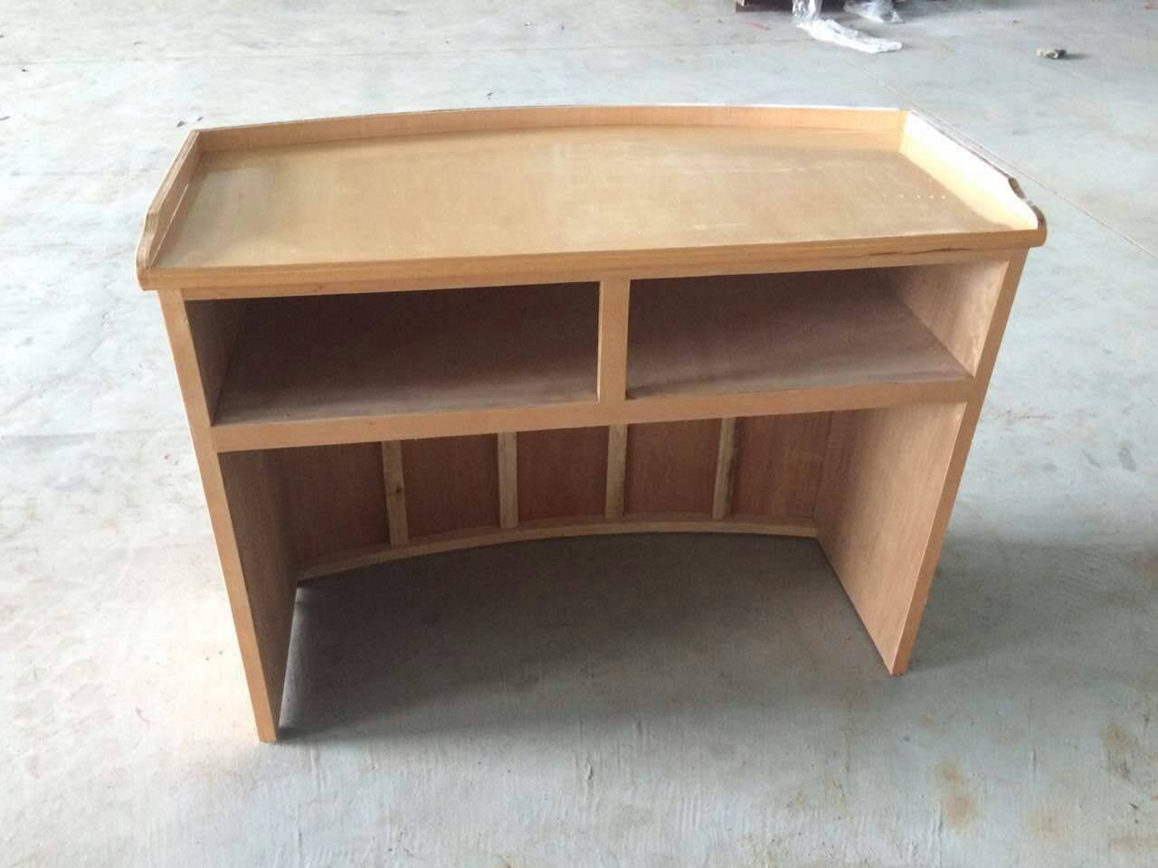 Teaching podium Wooden podium School classroom teaching podium Solid wood podium