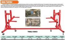 Automotive sheet metal spray paint repair electric welding and other purposes body turning frame AUTO TWIRLER