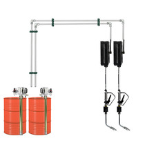 Lubricating oil filling gun digital display metering quantitative oil gun anti-leakage oil gun oil Gear Oil gun accessories assembly set