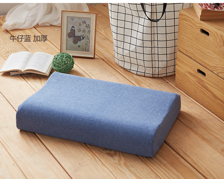 Latex dày bông rửa gối bông tùy chỉnh 60x40 50x30 bông gối bộ nhớ của trẻ em bìa làm - Gối trường hợp gối ôm cao su non
