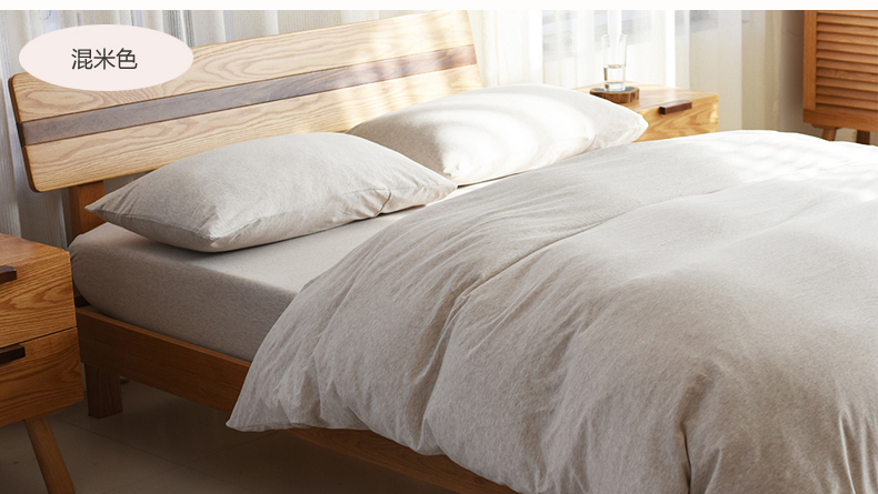 Cotton dệt kim Gối bông Cotton Scorpion Cotton Sinh viên đơn Gối đôi đơn giản Vỏ màu sọc đơn giản - Gối trường hợp gối lông ngỗng