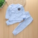 Bộ đồ lót mùa xuân và mùa thu mới cho bé Bộ đồ sơ sinh bằng vải cotton cho bé - Quần áo lót