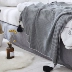 Nordic đan chăn giải trí IKEA phong cách chăn sofa khăn giữa cuối Bed khăn choàng trang trí mô hình giường nhiếp ảnh and Breakfast Inn - Ném / Chăn Ném / Chăn