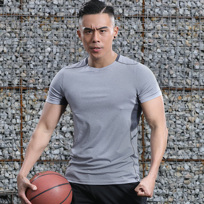 Lovers Sports T-shirt Short Sleeve Round Collar Fitness Running Suit Summer Genders High Elastic Breathable Speed Dry Jersey Half Sleeves