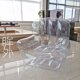 283 Internet celebrity ins style transparent inflatable lazy sofa art single photography chair lazy recliner photo props