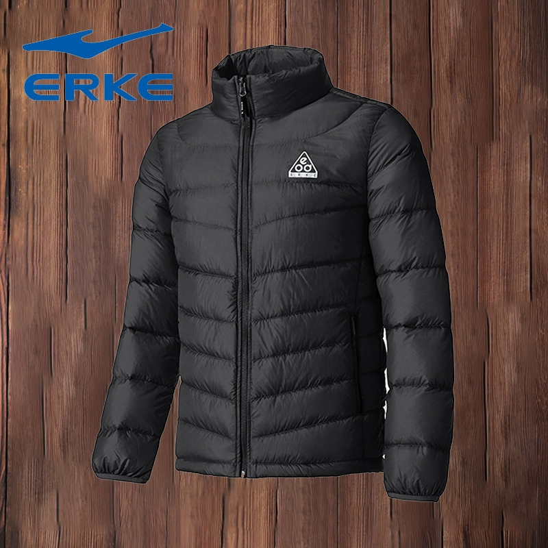 Hongxing Erke Men 2020 Winter New Down Jacket Áo khoác cotton nam ngoài trời thường mặc ấm và lạnh - Thể thao xuống áo khoác