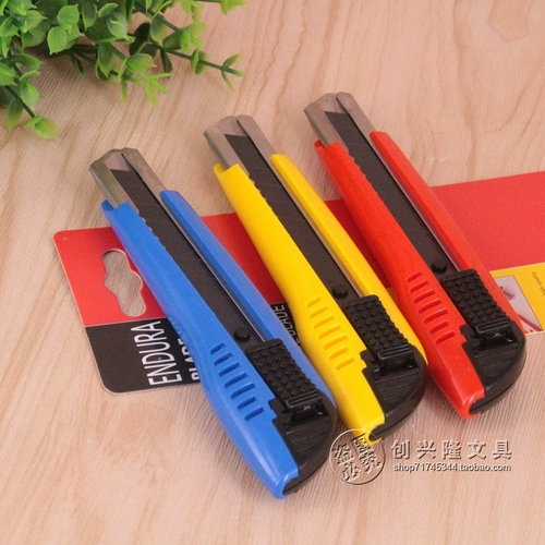 LC-500B Красивый нож гонга среднего размера Американский работник ширина 18-миллиметрового бумажного ножа автоматически блокирует нож для красоты 500B