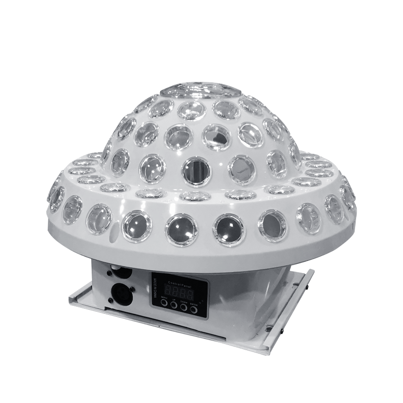 ACOUSTIC CONTROL LASER LIGHT Trampoline Light Ktv Flash Seven Colored Lights Room Home full-Carnivals Rotating Flying Saucer Lights
