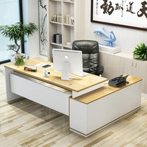 Boss desk commercial office atmosphere simple general manager President business desk single simple and cheap
