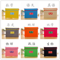 3 clothes Jeter A4 Handheld double layer Files bag Students Master Science Section Classification Information Kit Paper bag