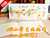 A4 A3 drawings Ben elementary school children Painting this blank paper sketching children graffiti drawing Benko drawings Ben