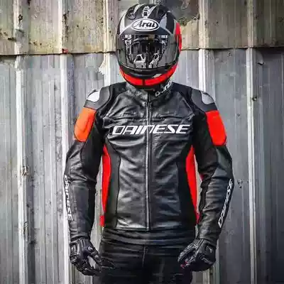 Fan House Dainese Dennis Racing 3 locomotive riding two-piece leather jacket titanium alloy fall