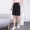 Quần cạp cao năm điểm quần ống rộng mùa hè phiên bản mới của Hàn Quốc của quần thun nữ là quần voan rộng cạp quần ống rộng - Quần short