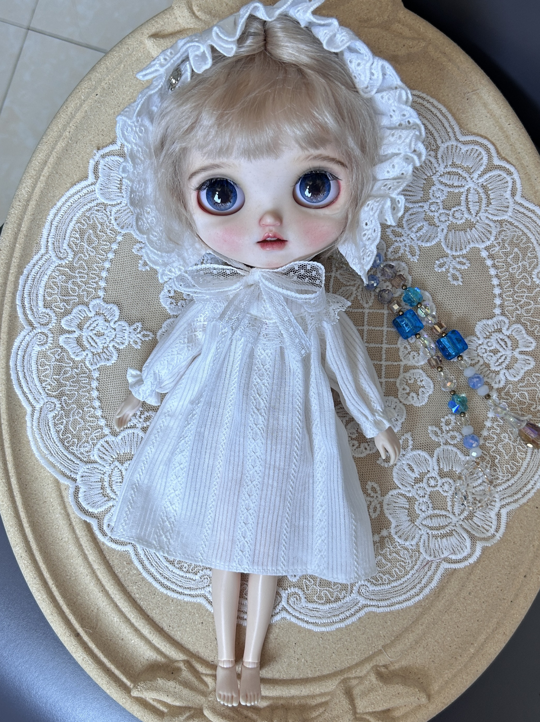 Blythe new white nightgown: a dreamy princess style is here! the item your little girl has Blythe new white nightgown: a dreamy princess style is here! the item your little girl has