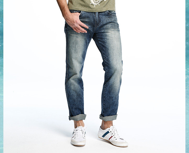 Jeans pour jeunesse droite en vrac 100% coton pour été - Ref 1461805 Image 15