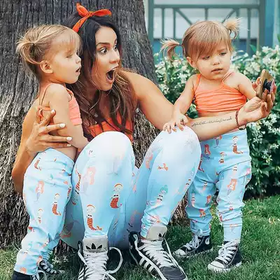 Inner glow Flexi lexi yoga pants new sports stretch tight hip print color trousers