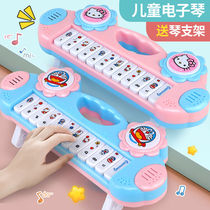 Childrens electronic piano Baby early education puzzle enlightenment baby music piano Men and women children birthday gift toys 123