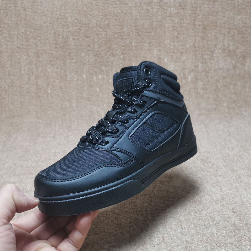 Export foreign trade winter boys shoes to help warm diminution shoes pupils anti-skid sports plate shoes breathable and wear