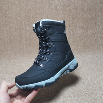 Outdoor European tail winter outdoor high gang lady waterproof snow boots anti - slip shock - avoidance minus 20 degrees anti - cold women boots