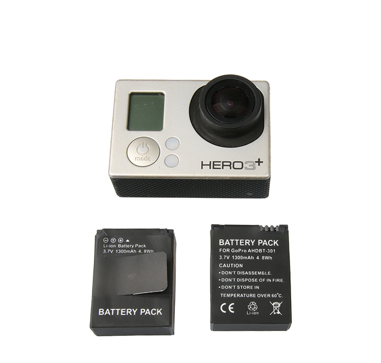 GoPro Hero3 + her3 pin GOPRO camera di động pin AHDBT-201 301 GOPRO - Phụ kiện máy ảnh kỹ thuật số túi sony alpha