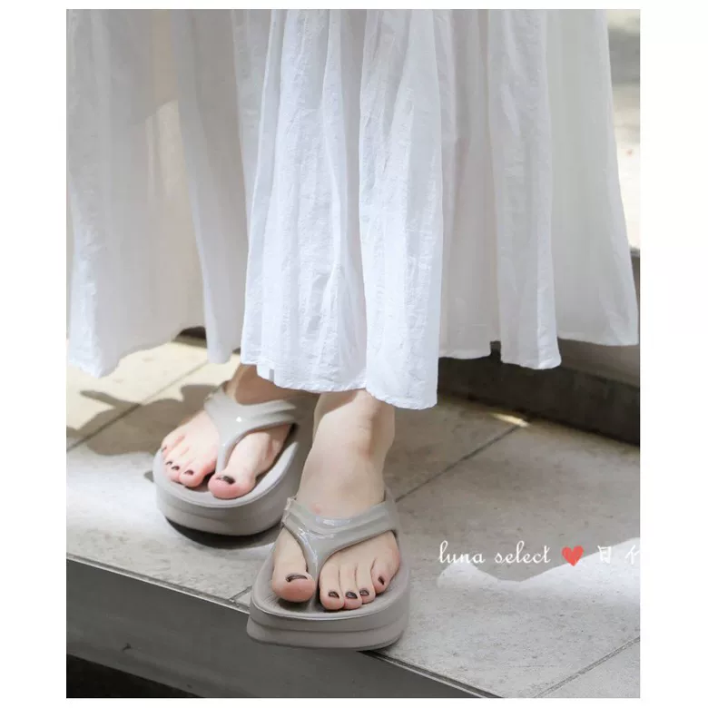 OOFOS Japan Purchase ~relume Comfortable Thick-Soled Flip-Flops