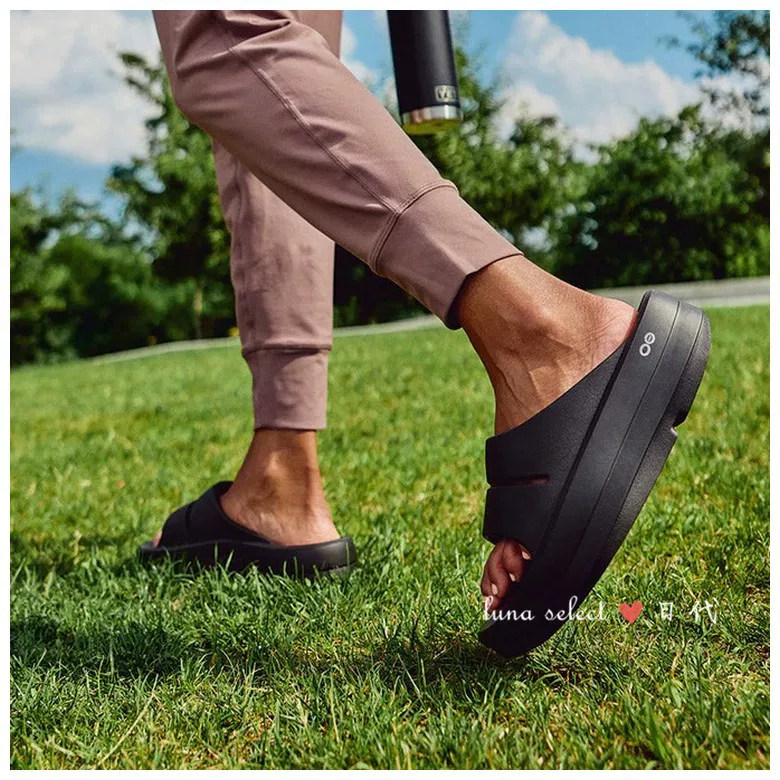 Oofos Japanese purchasing agent ~ Simple thick-soled slippers