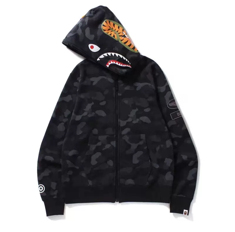 BAPE Black and White Shark Hand Hand